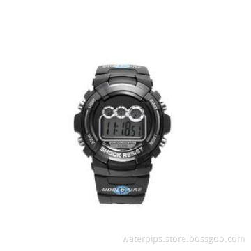 China Movement Water Resistant Sport Watch With PU Strap /